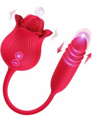 Garnet | 15.35" Tongue Vibrator with G-Spot Thrusting, Clitoral Licking & Nipple Play