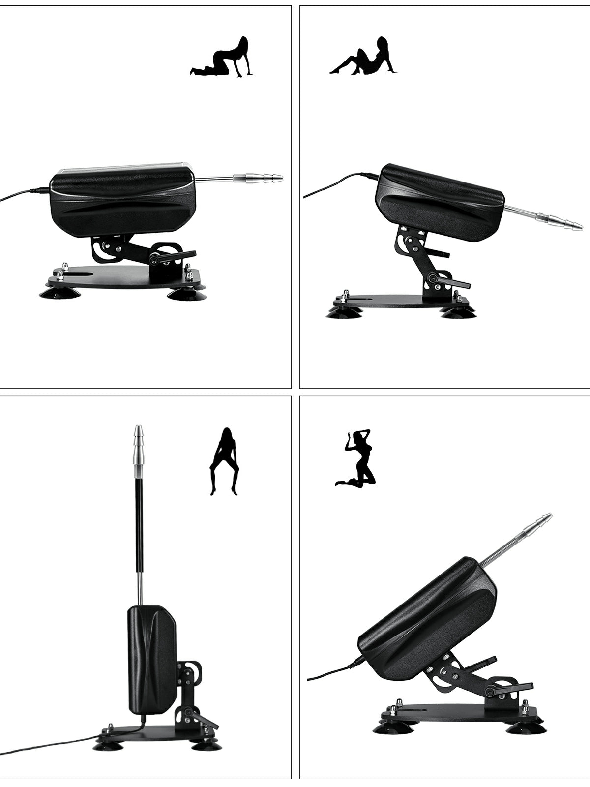 Bryce | Compact Thrusting Sex Machine with Quiet Motor, 9 Speeds & Remote