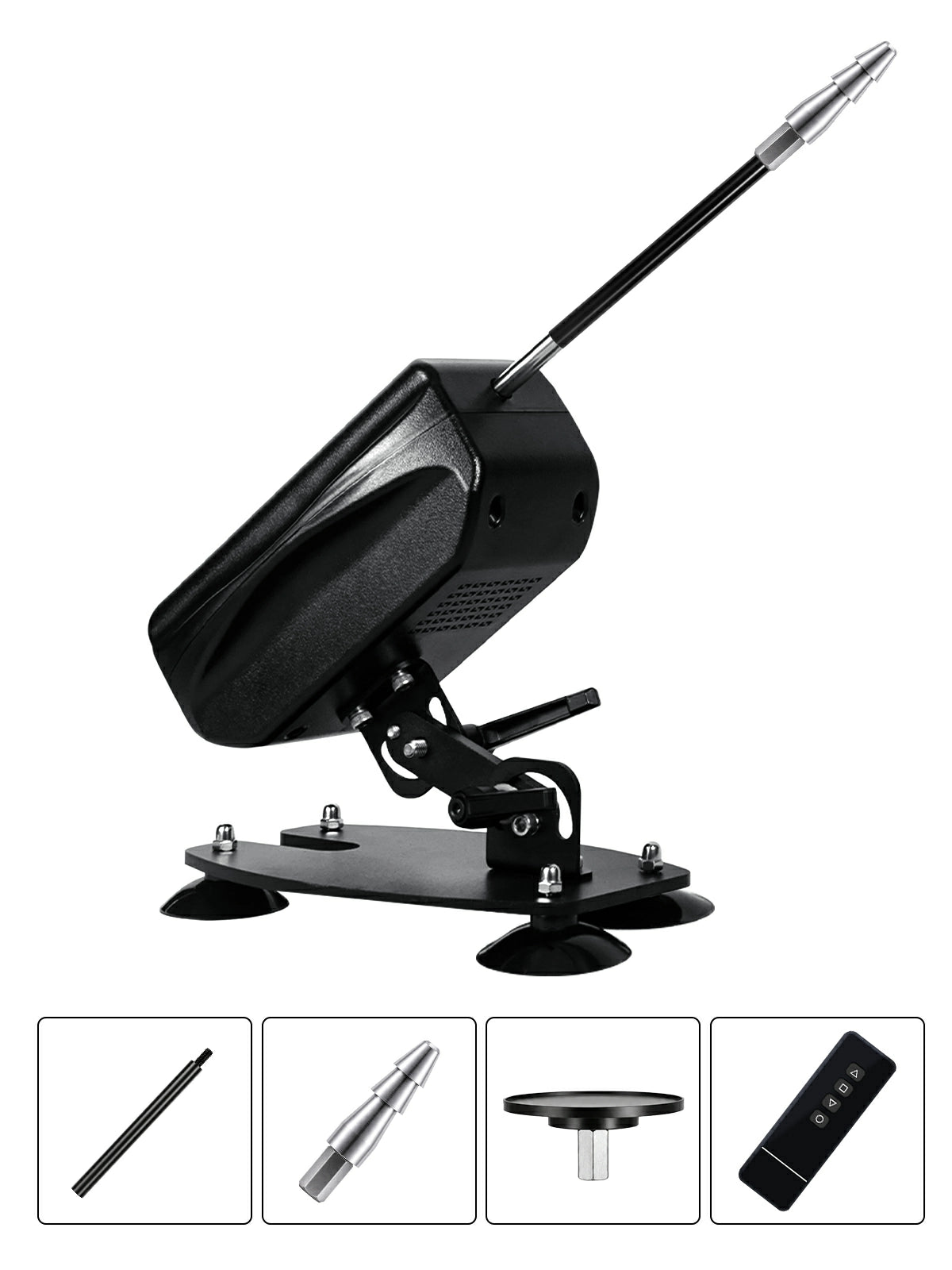 Bryce | Compact Thrusting Sex Machine with Quiet Motor, 9 Speeds & Remote