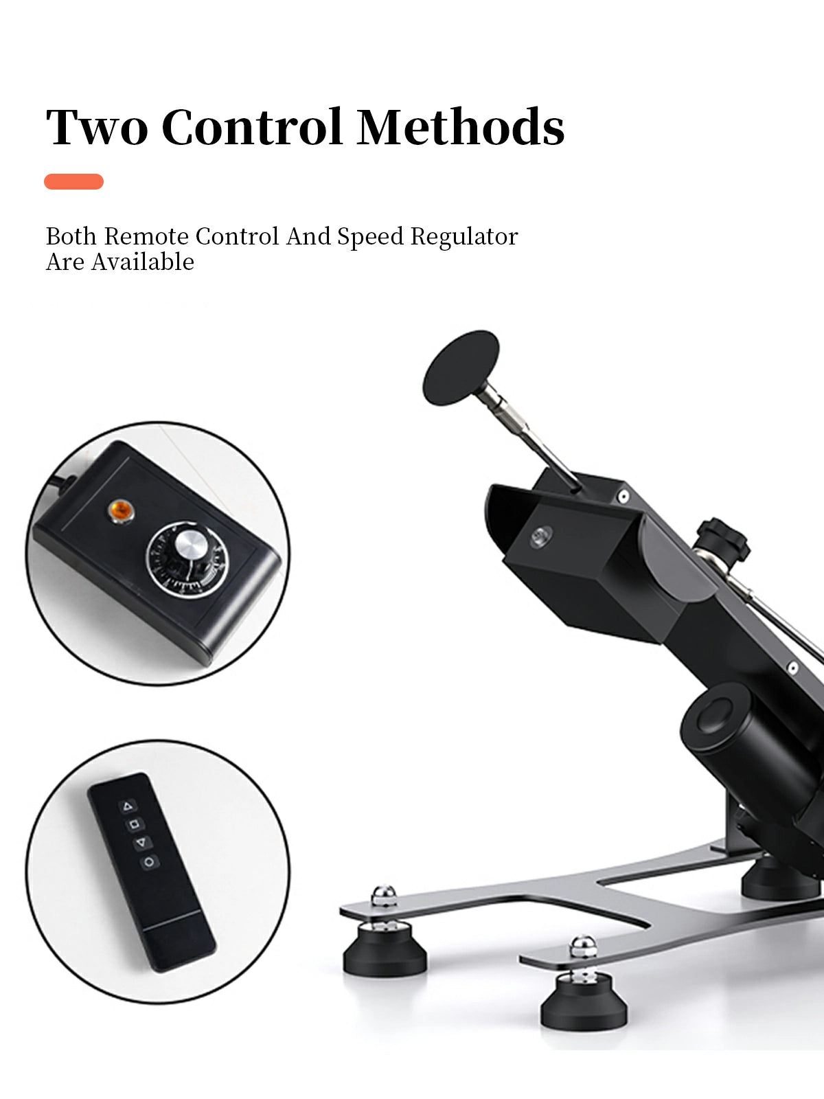 Preston | Heavy Duty Thrusting Sex Machine with Adjustable Stroke, 300 N Force & Remote