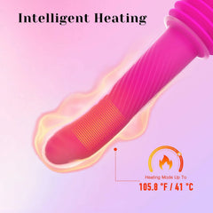 Roman | 6.6" × 1.57" Thrusting Sex Machine with Deep Slow Strokes, Heating, G-Spot & Remote Control