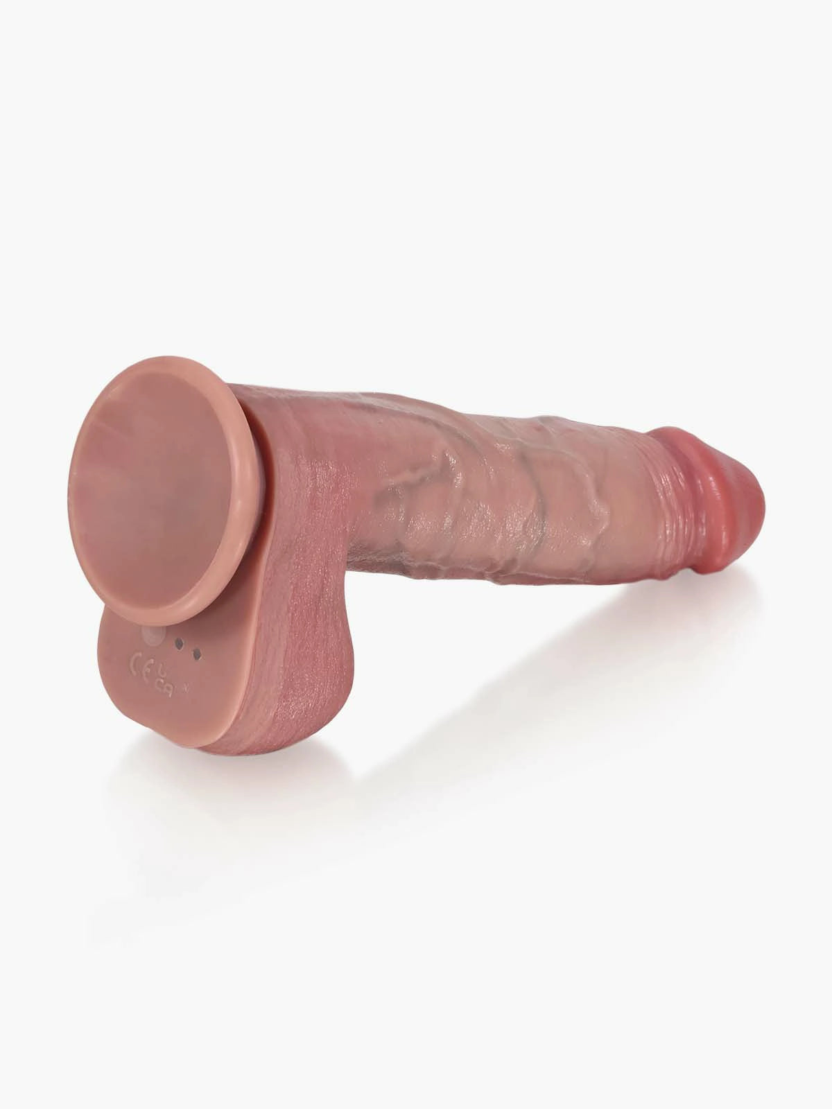 Troy | 9.8" × 2" Pulse Thrusting Heating Dildo with Thick Even Girth & Vibration