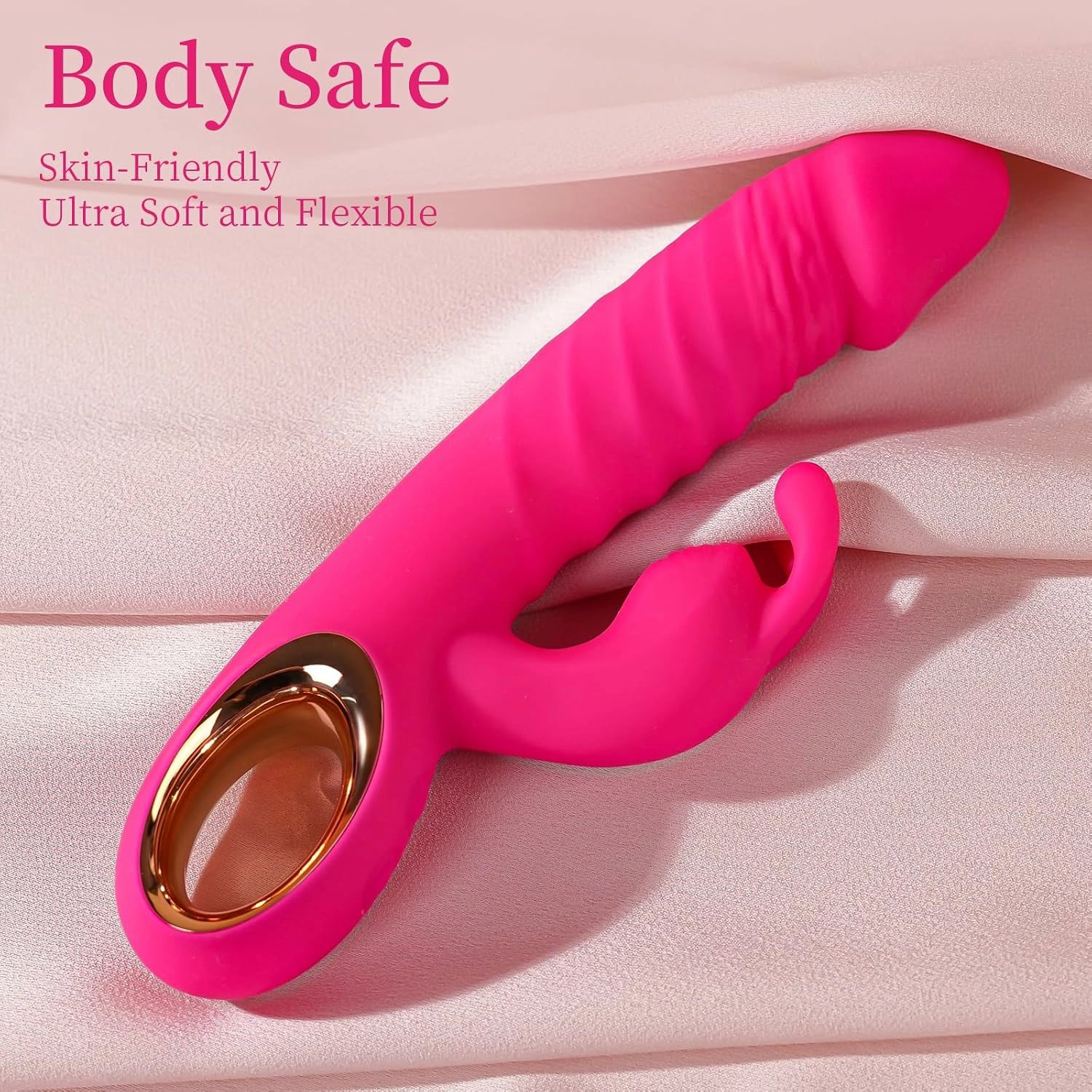 Wren | Rabbit Vibrator with Gentle Thrusting, G-Spot & Clitoral Stimulation